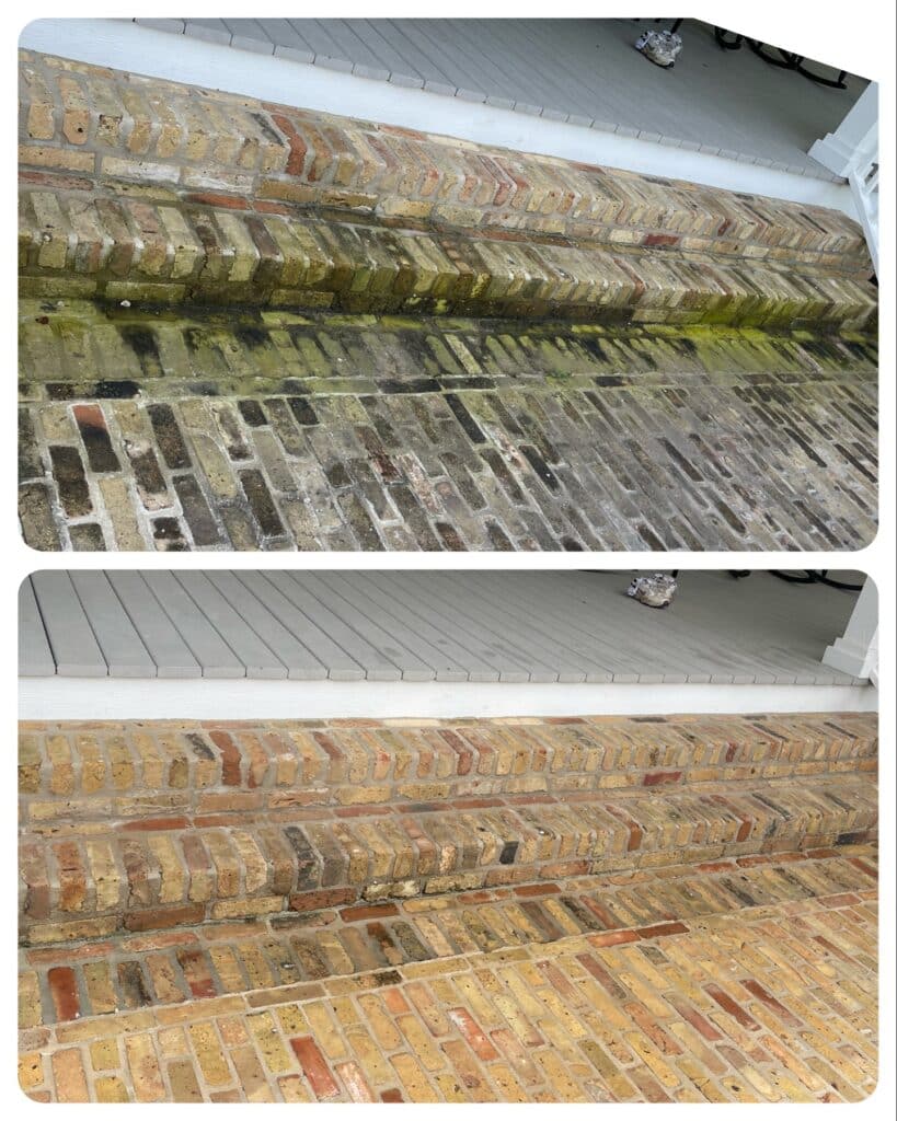pressure washing